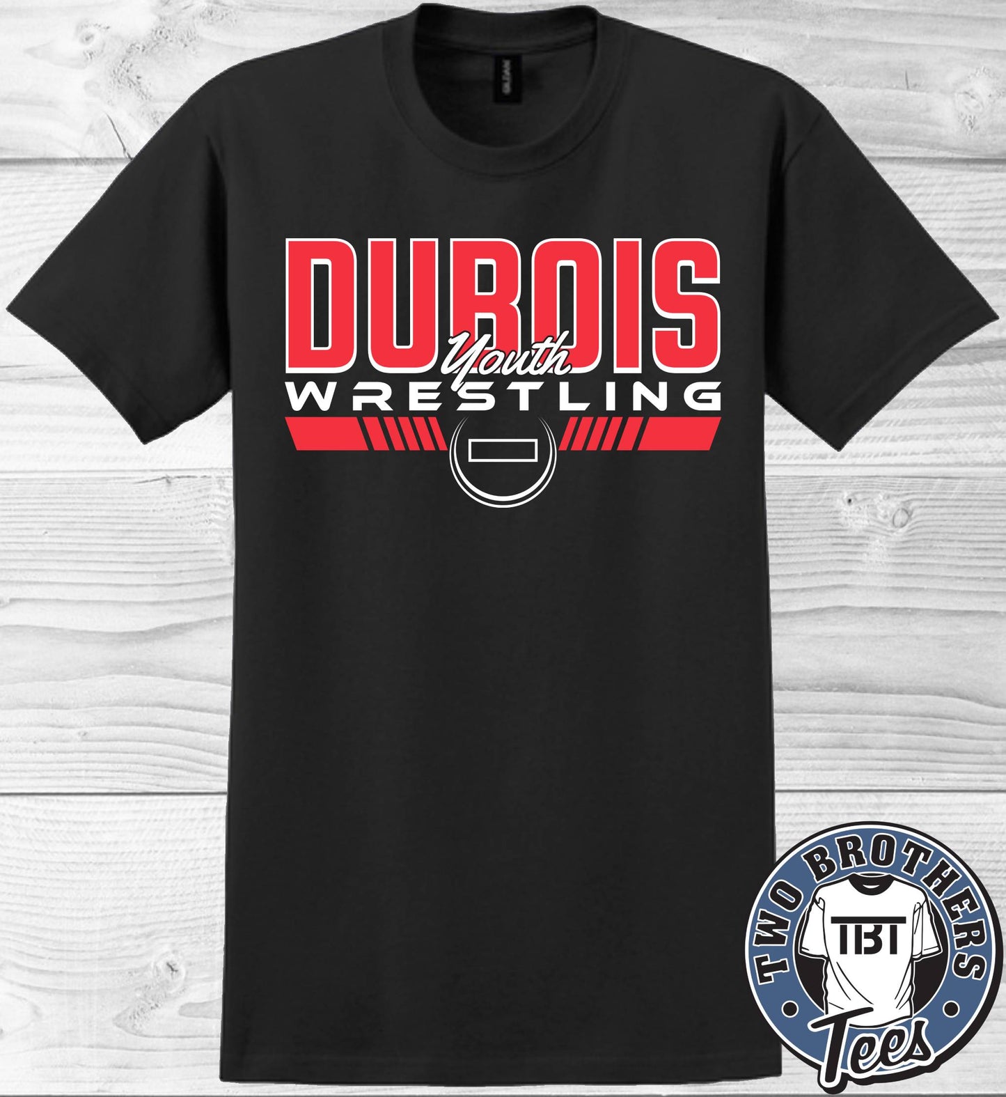 DuBois Youth Wrestling Black T-Shirt