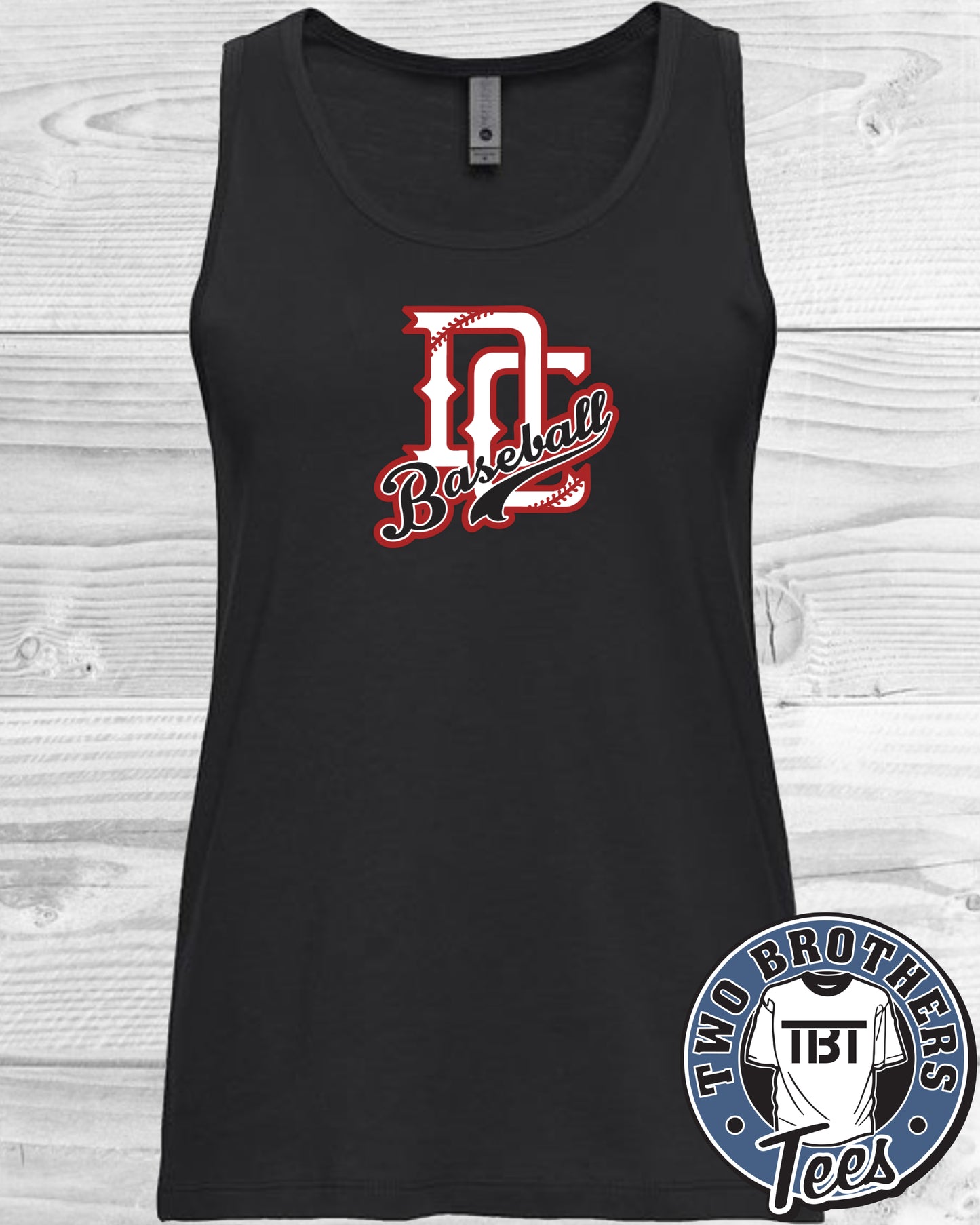 DC Defenders Women's Fitted "Baseball" Tank Top