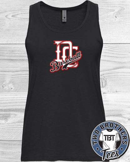 DC Defenders Women's Fitted "Baseball" Tank Top