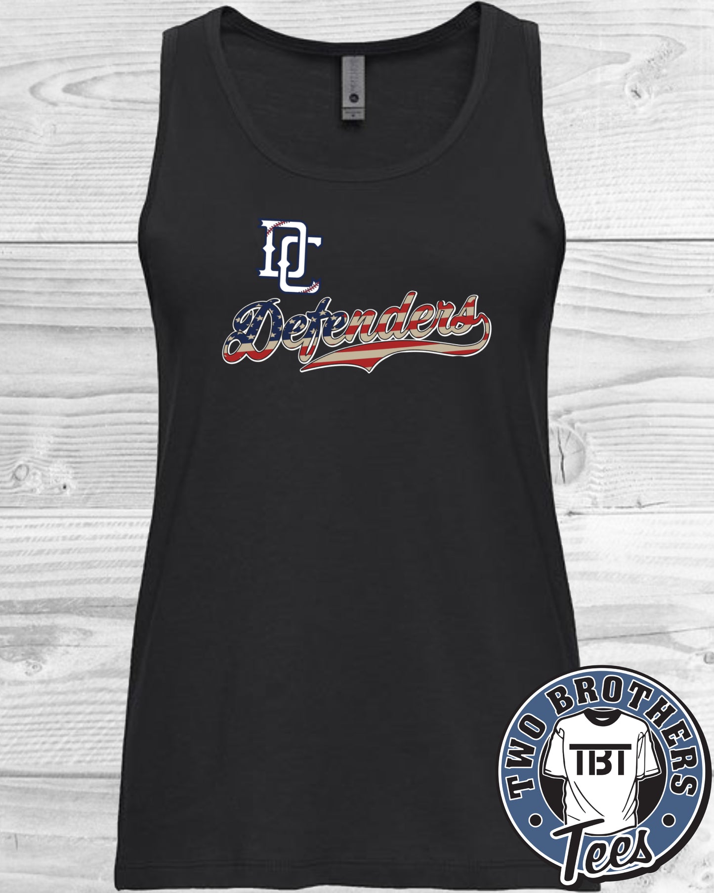 DC Defenders Women's Fitted Tank Top