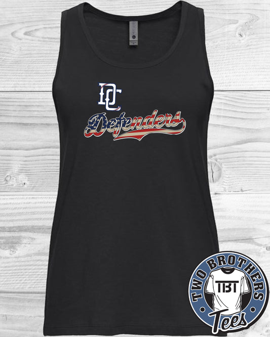 DC Defenders Women's Fitted Tank Top
