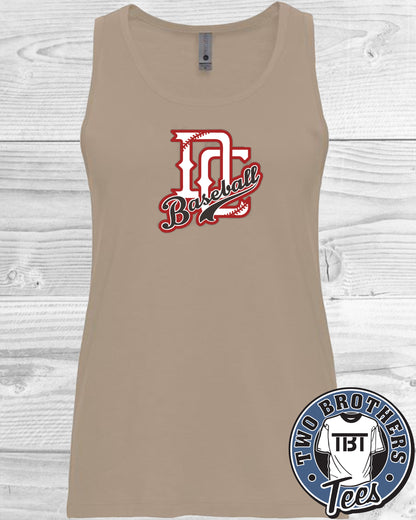 DC Defenders Women's Fitted "Baseball" Tank Top