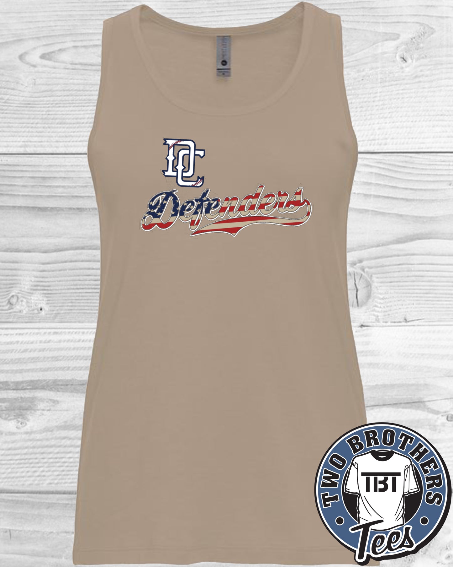 DC Defenders Women's Fitted Tank Top