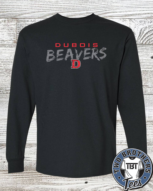 DuBois Football Beavers Long Sleeve T-Shirt