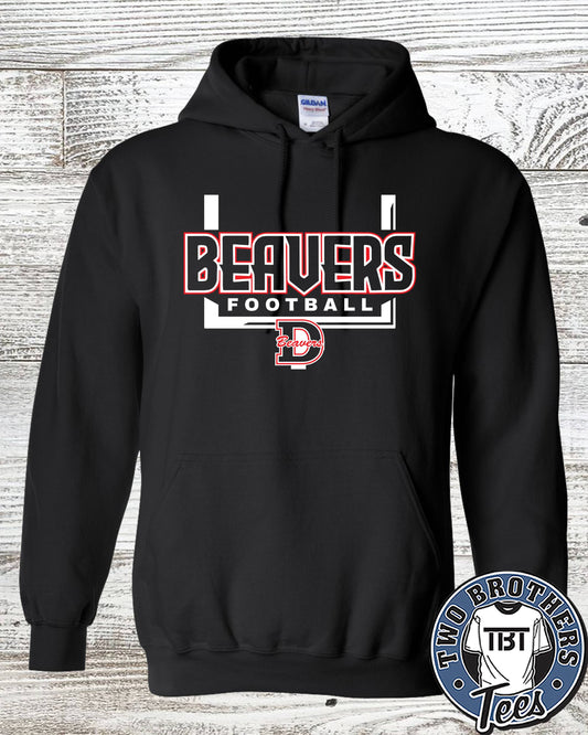DuBois Football Goalpost Hoodie