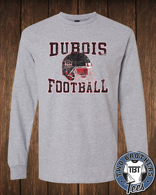 DuBois Football Helmet Long Sleeve T-Shirt