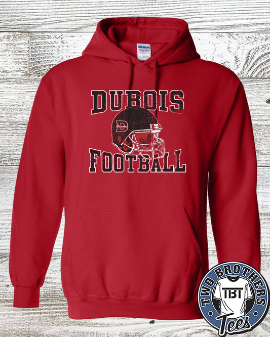 DuBois Football Helmet Hoodie