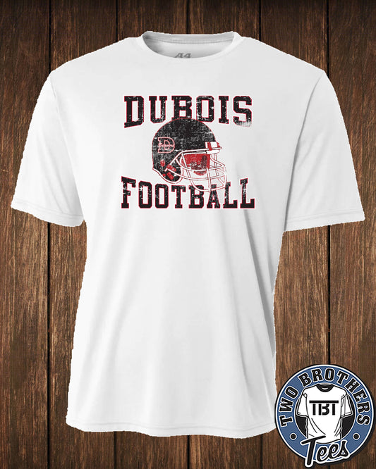 DuBois Football Helmet Performance T-Shirt