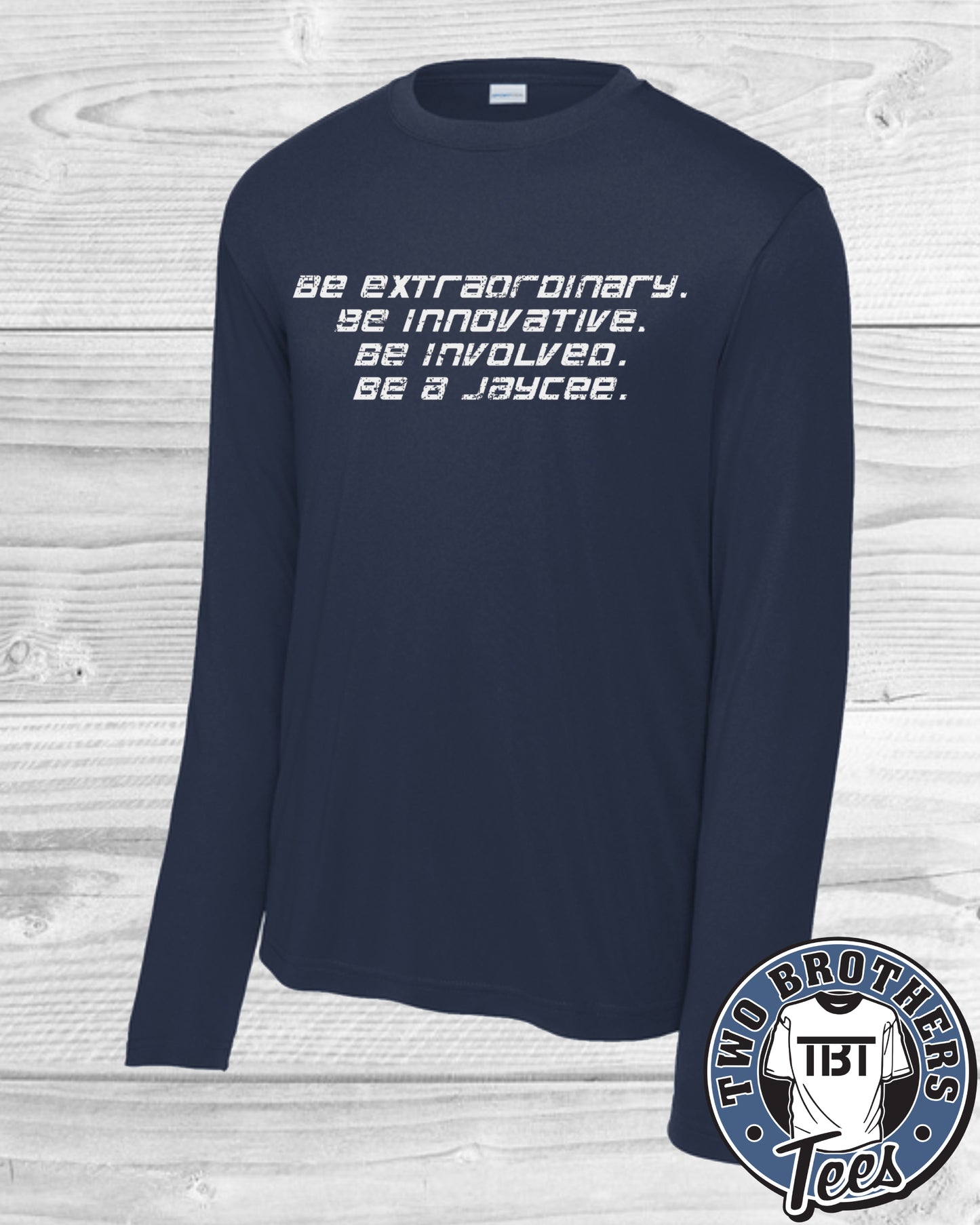 DuBois Jaycees Performance Long Sleeve T-Shirt - Design 2