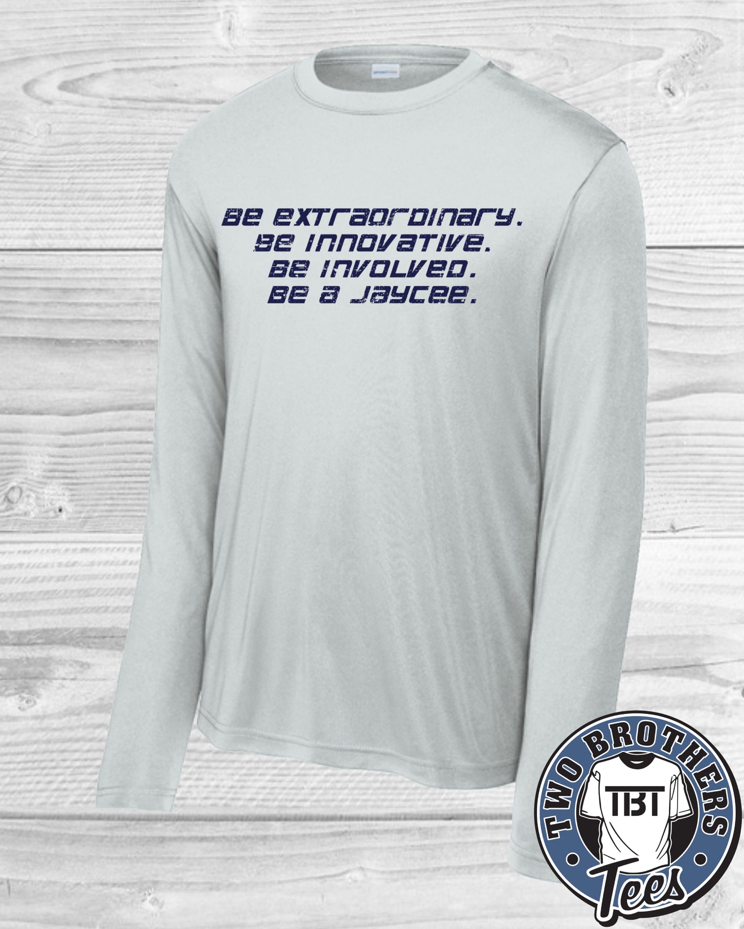 DuBois Jaycees Performance Long Sleeve T-Shirt - Design 2