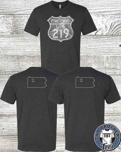 Johnsonburg Route 219 T-Shirt