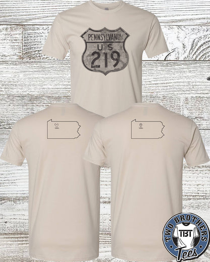 Johnsonburg Route 219 T-Shirt