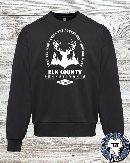 Johnsonburg Elk County Crewneck