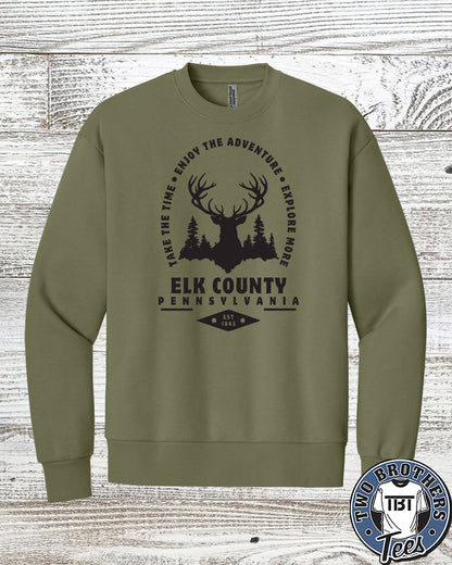 Johnsonburg Elk County Crewneck