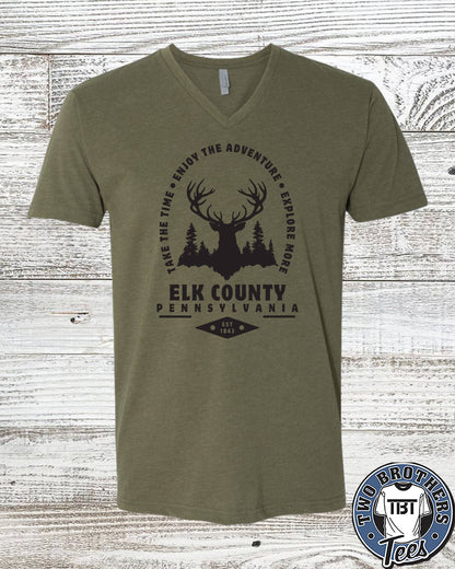 Johnsonburg Elk County V-Neck