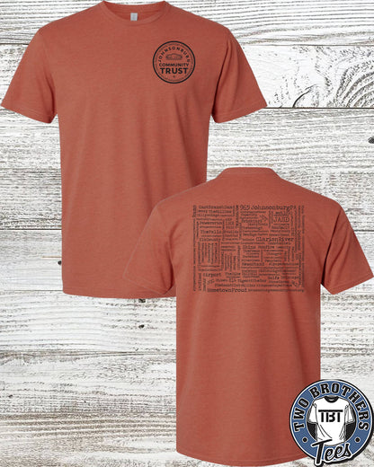 Johnsonburg Word Cloud T-Shirt