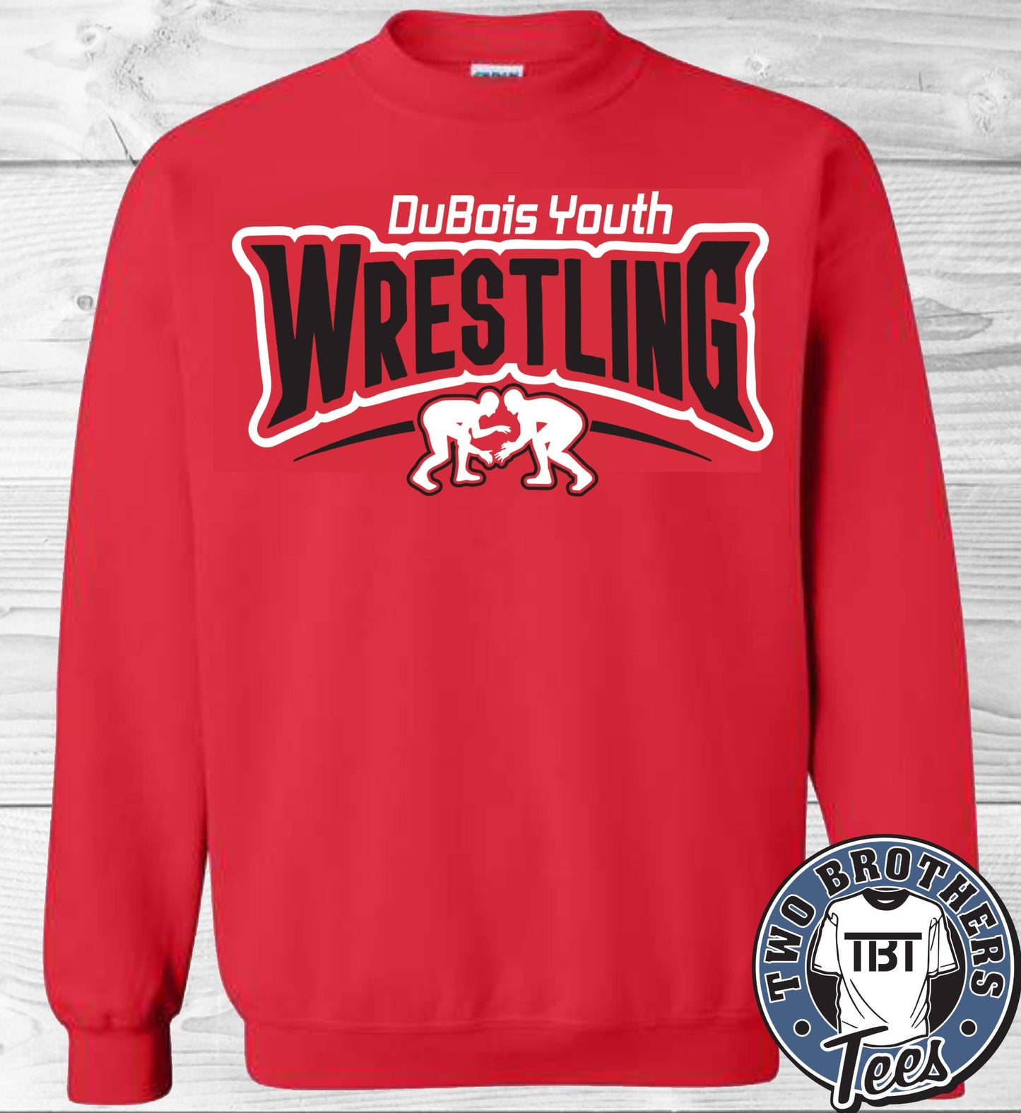 DuBois Youth Wrestling Red Crewneck