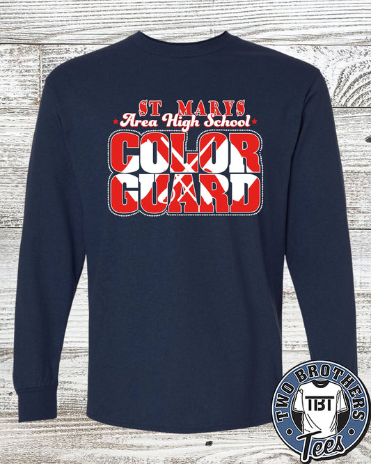 St. Marys Color Guard Long Sleeve T-shirt