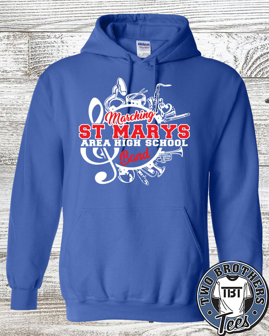 St. Marys Marching Band Hoodie