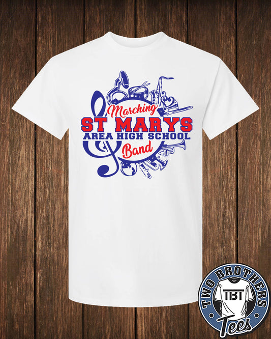 St. Marys Marching Band T-shirt